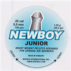 Skenco Newboy Junior 5.50mm Airgun Pellets tin of 100